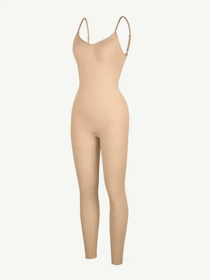Seamless Jumpsuit with Chest & Waist Support Shapewear Bodysuit