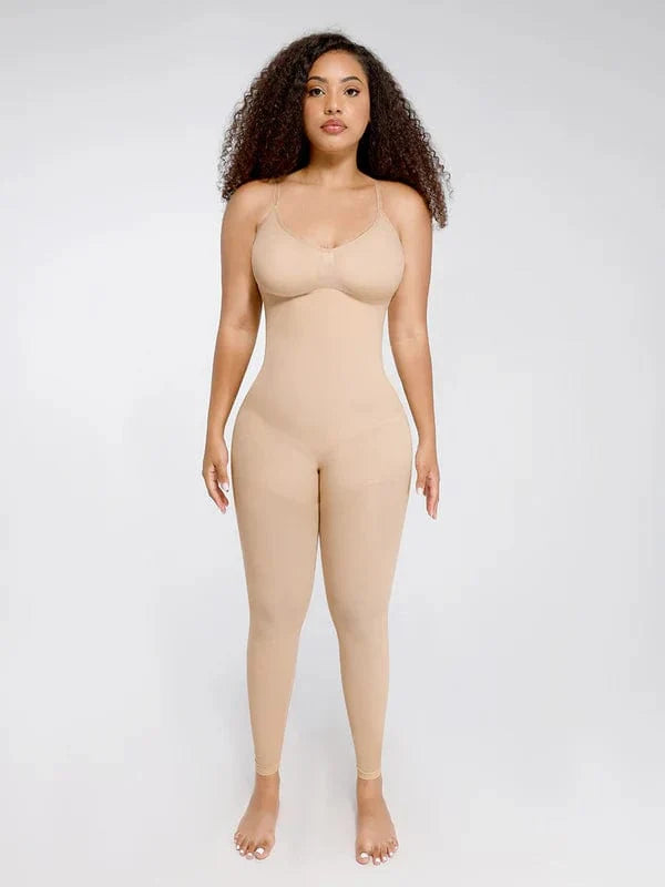 Seamless Jumpsuit with Chest & Waist Support Shapewear Bodysuit