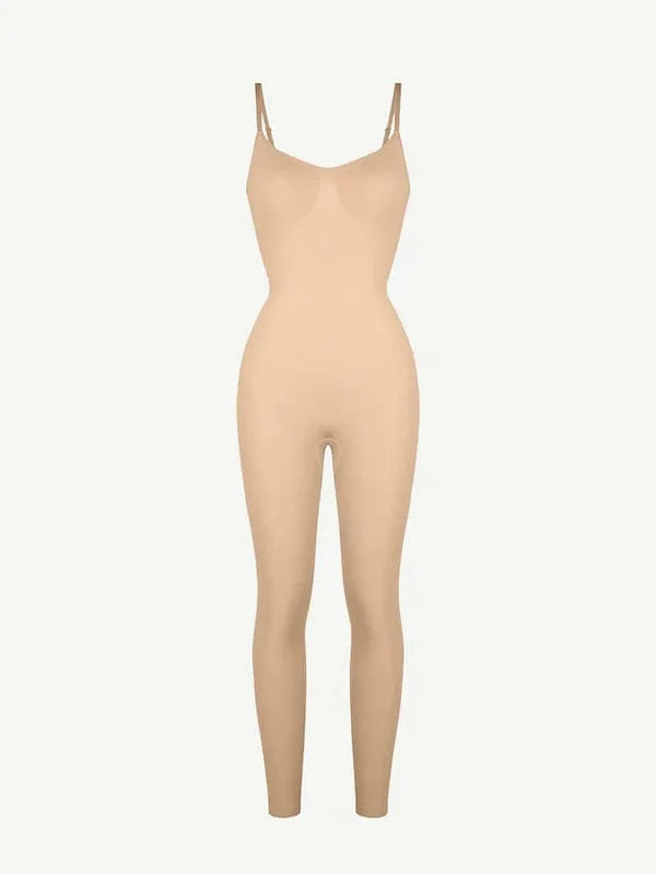 Seamless Jumpsuit with Chest & Waist Support Shapewear Bodysuit