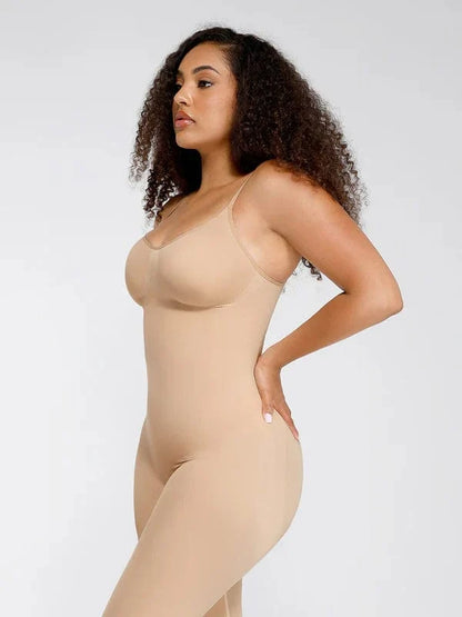 Seamless Jumpsuit with Chest & Waist Support Shapewear Bodysuit
