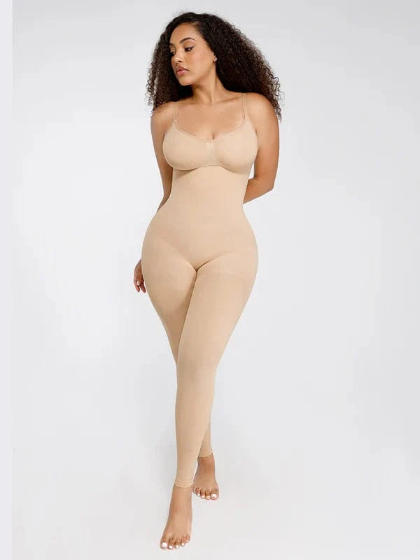 Seamless Jumpsuit with Chest & Waist Support Shapewear Bodysuit