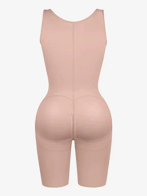 High Compression Postoperative Shapewear Bodysuit with Side Zipper
