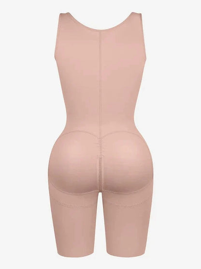 High Compression Postoperative Shapewear Bodysuit with Side Zipper