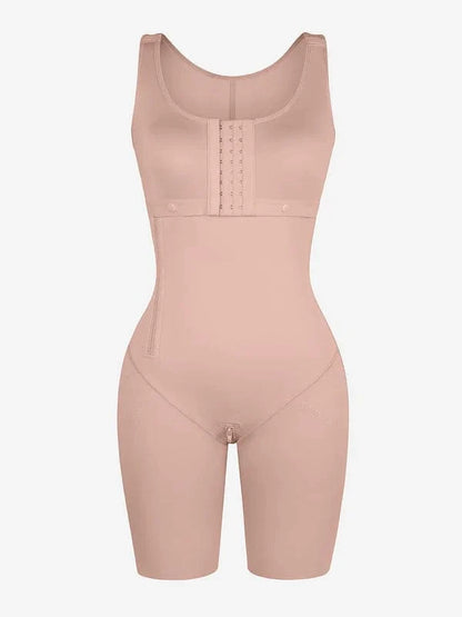 High Compression Postoperative Shapewear Bodysuit with Side Zipper