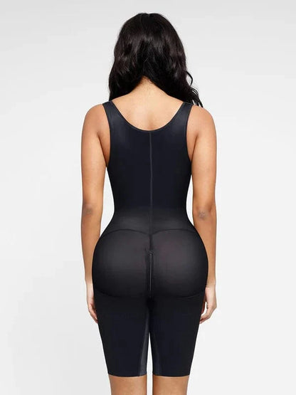 High Compression Postoperative Shapewear Bodysuit with Side Zipper