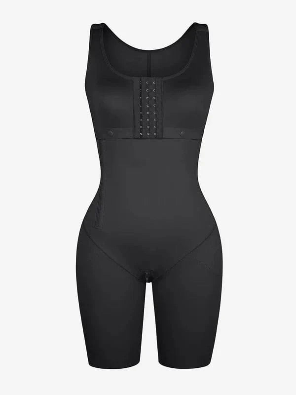 High Compression Postoperative Shapewear Bodysuit with Side Zipper