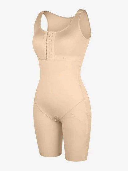 High Compression Postoperative Shapewear Bodysuit with Side Zipper