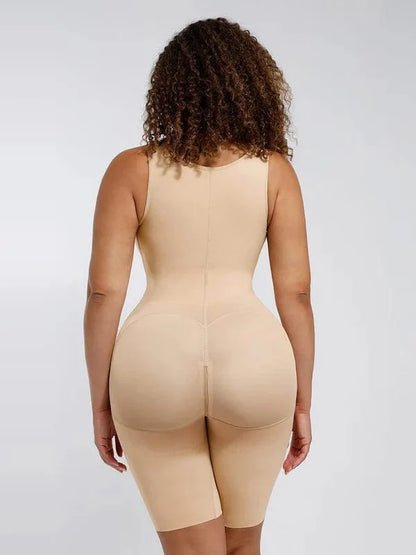 High Compression Postoperative Shapewear Bodysuit with Side Zipper