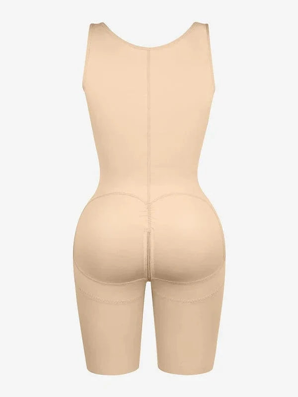 High Compression Postoperative Shapewear Bodysuit with Side Zipper