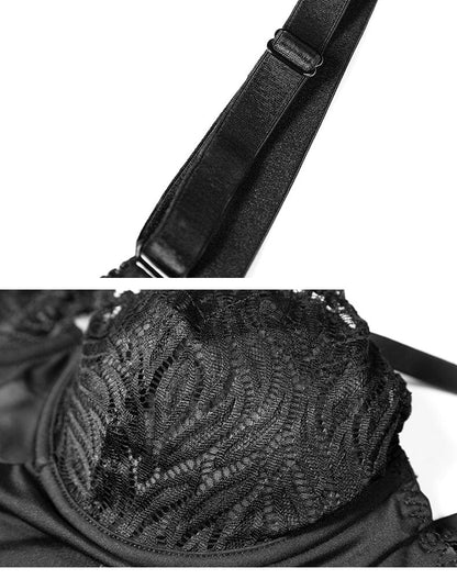 Sculpting Low Back Lace Shapewear Bodysuit with Built-In Bra