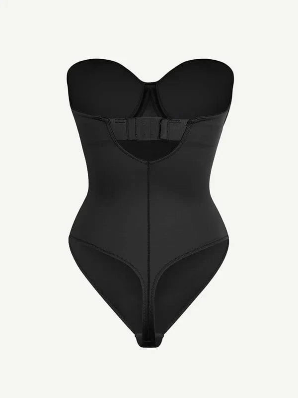 Strapless Underwire One-Piece Tummy Control Bodysuit Shapewear