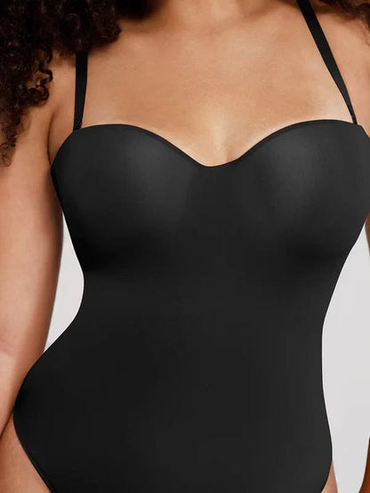 Strapless Underwire One-Piece Tummy Control Bodysuit Shapewear