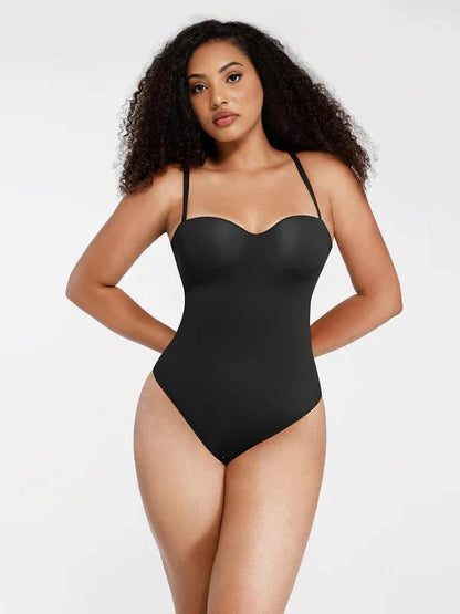 Strapless Underwire One-Piece Tummy Control Bodysuit Shapewear