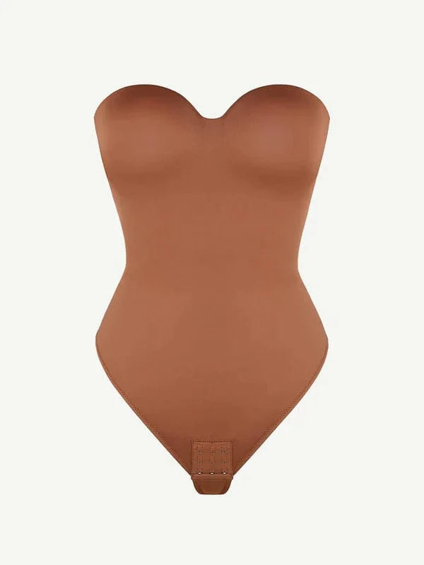 Strapless Underwire One-Piece Tummy Control Bodysuit Shapewear