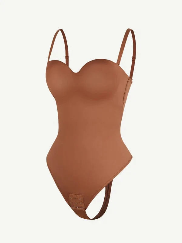 Strapless Underwire One-Piece Tummy Control Bodysuit Shapewear