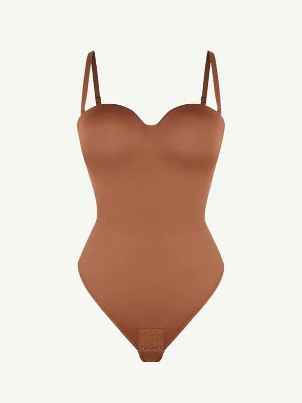 Strapless Underwire One-Piece Tummy Control Bodysuit Shapewear