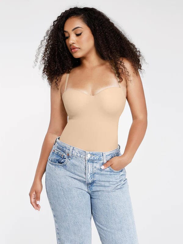 Strapless Underwire One-Piece Tummy Control Bodysuit Shapewear