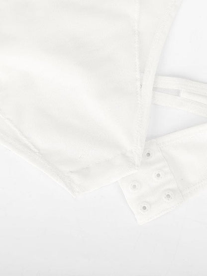 Tummy Control Mesh Bridal Shapewear Bodysuit