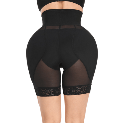 Tummy Control Shaper Shorts with Waist Band and Open Gusset
