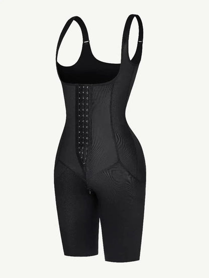 U Shaped Open Bust Tummy Control Shapewear Bodysuit