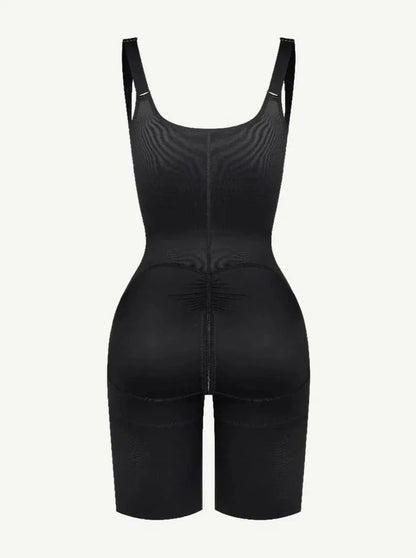 U Shaped Open Bust Tummy Control Shapewear Bodysuit