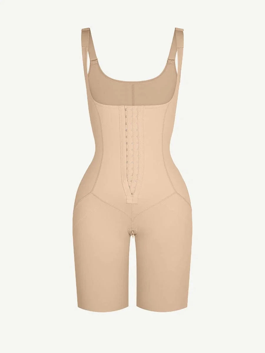 U Shaped Open Bust Tummy Control Shapewear Bodysuit
