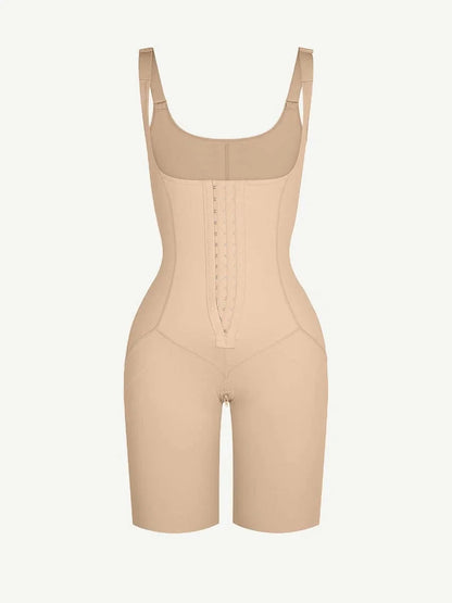U Shaped Open Bust Tummy Control Shapewear Bodysuit