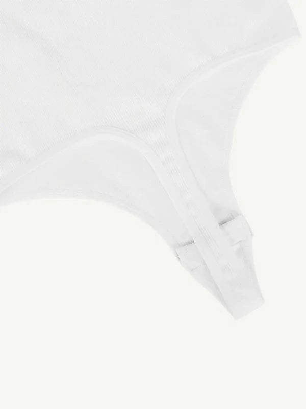 Waist Sculpting Tummy Control One Shoulder Shapewear Bodysuit