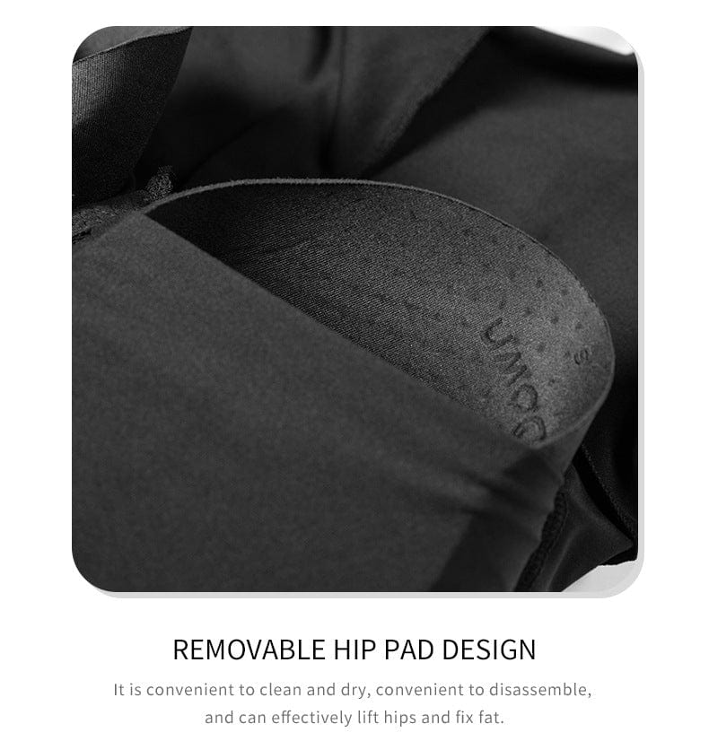 Women Bum Lifting Tummy Control Shaping Bodysuit with Hip Pads