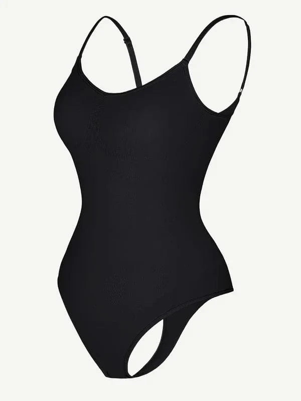 Sculpting Tummy Control Body Thong Shapewear Bodysuit