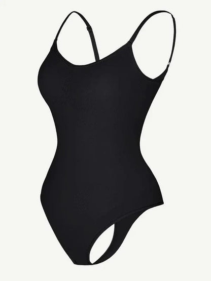 Sculpting Tummy Control Body Thong Shapewear Bodysuit