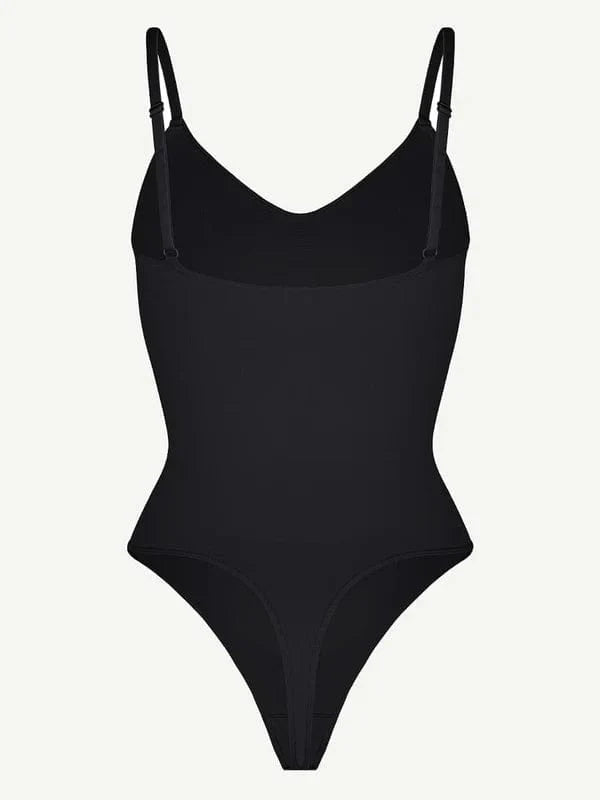 Sculpting Tummy Control Body Thong Shapewear Bodysuit