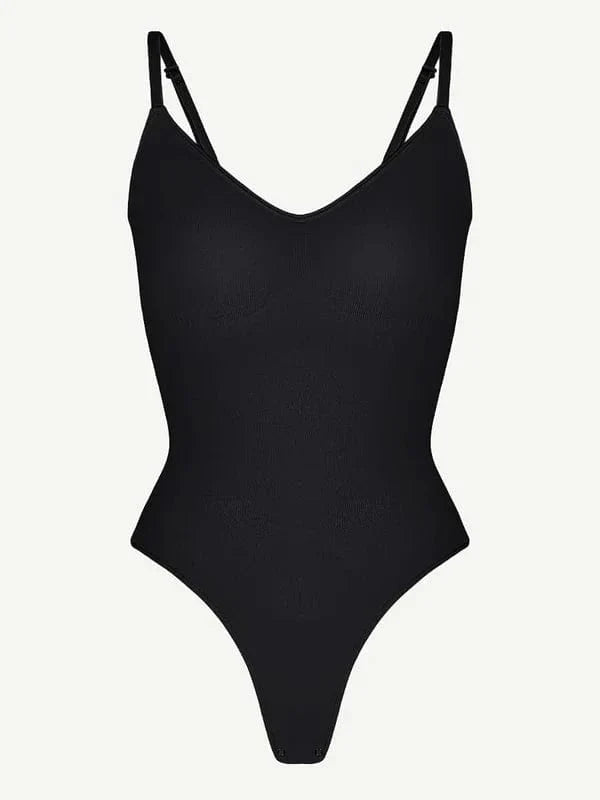 Sculpting Tummy Control Body Thong Shapewear Bodysuit