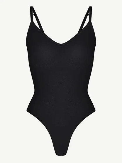 Sculpting Tummy Control Body Thong Shapewear Bodysuit