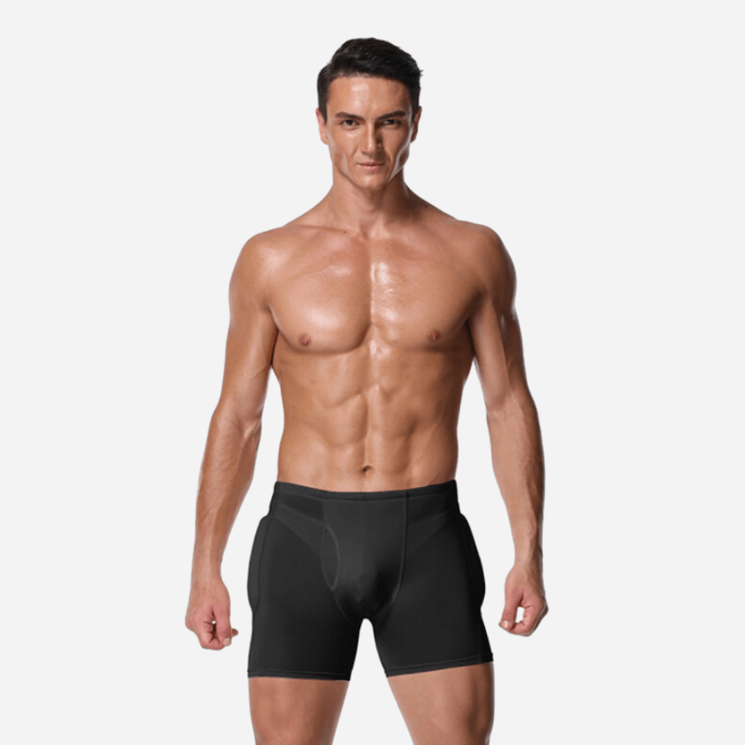 Men's Compression Slimming Shapewear Boxer Shorts Body Sculpting Fit