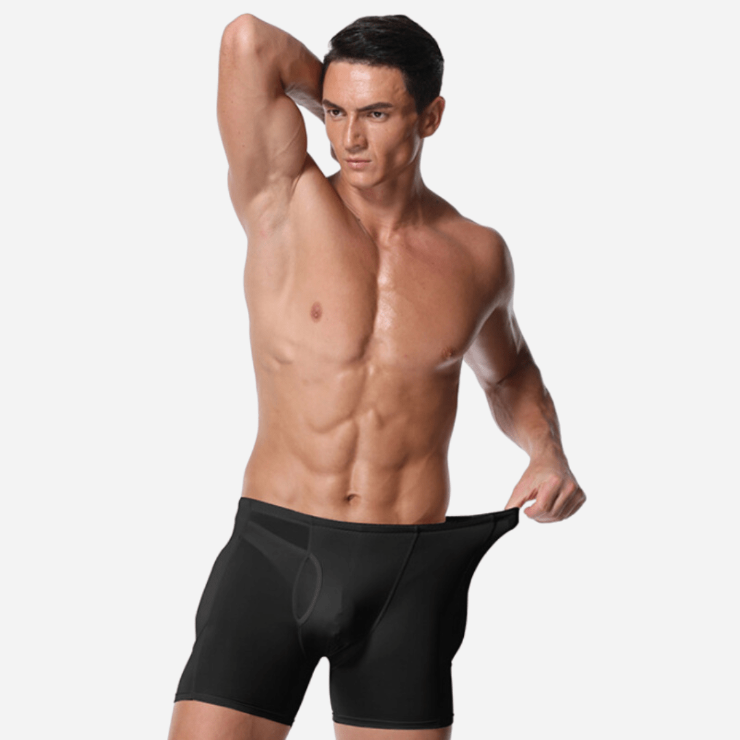 Men's Compression Slimming Shapewear Boxer Shorts Body Sculpting Fit