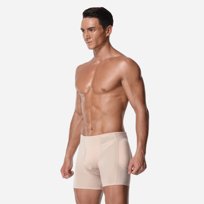 Men's Compression Slimming Shapewear Boxer Shorts Body Sculpting Fit