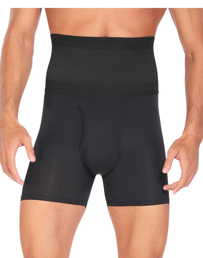 Men's High Waist Slimming and Tummy Control Shaping Boxer Shorts