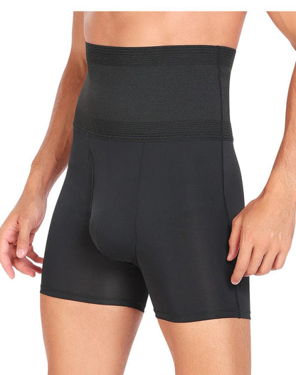 Men's High Waist Slimming and Tummy Control Shaping Boxer Shorts