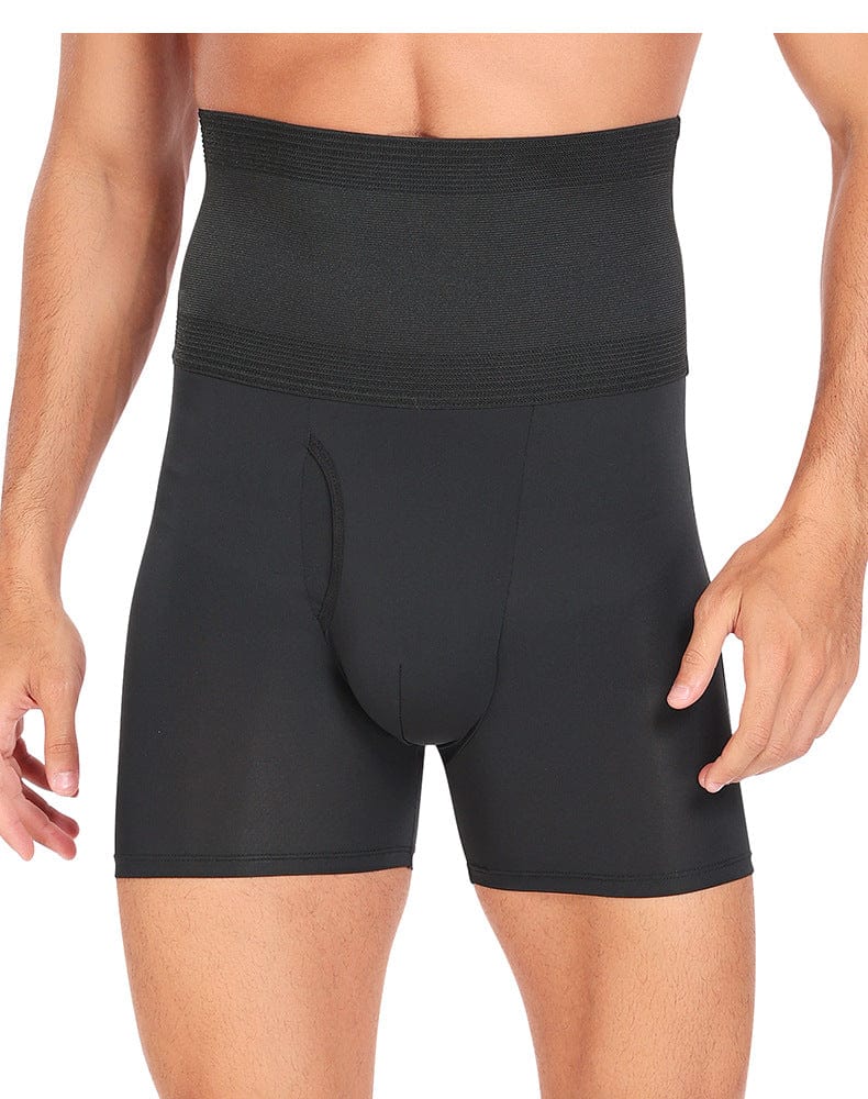 Men's High Waist Slimming and Tummy Control Shaping Boxer Shorts