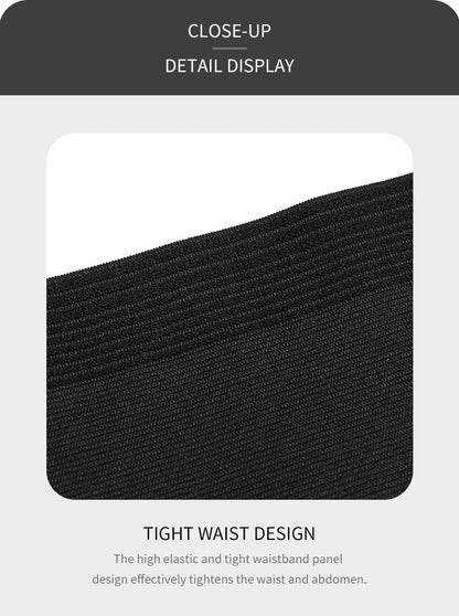 Seamless High Waisted Compression Men Shaping Boxer Shorts