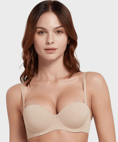 Half Cup Push Up Anti-Sagging Support Bra