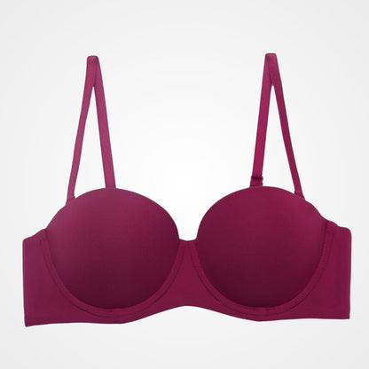 Half Cup Push Up Anti-Sagging Support Bra