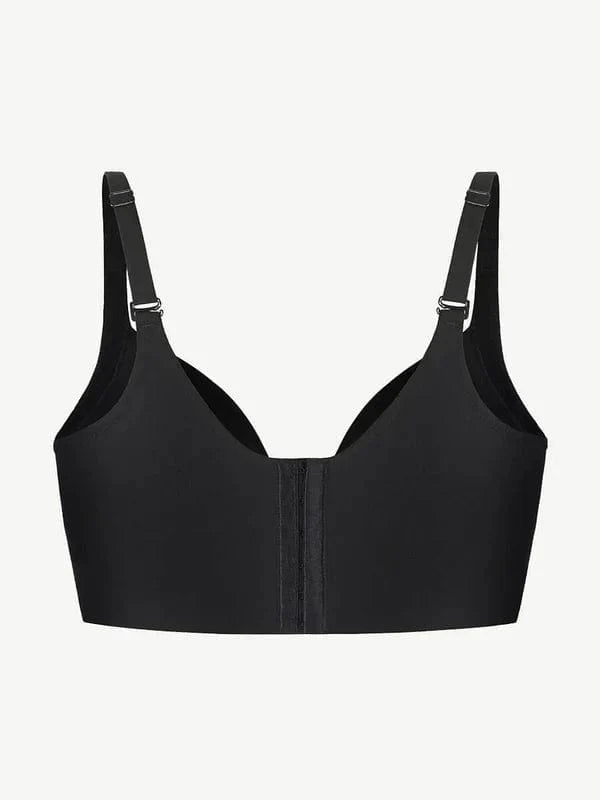 Comfortable Supportive Plunge Plus size Push Up Bra