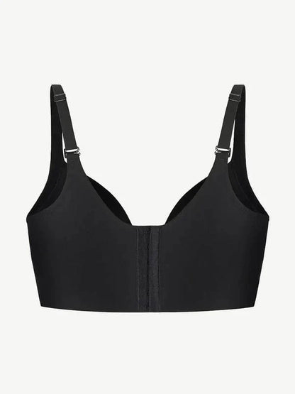 Comfortable Supportive Plunge Plus size Push Up Bra