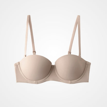 Half Cup Push Up Anti-Sagging Support Bra