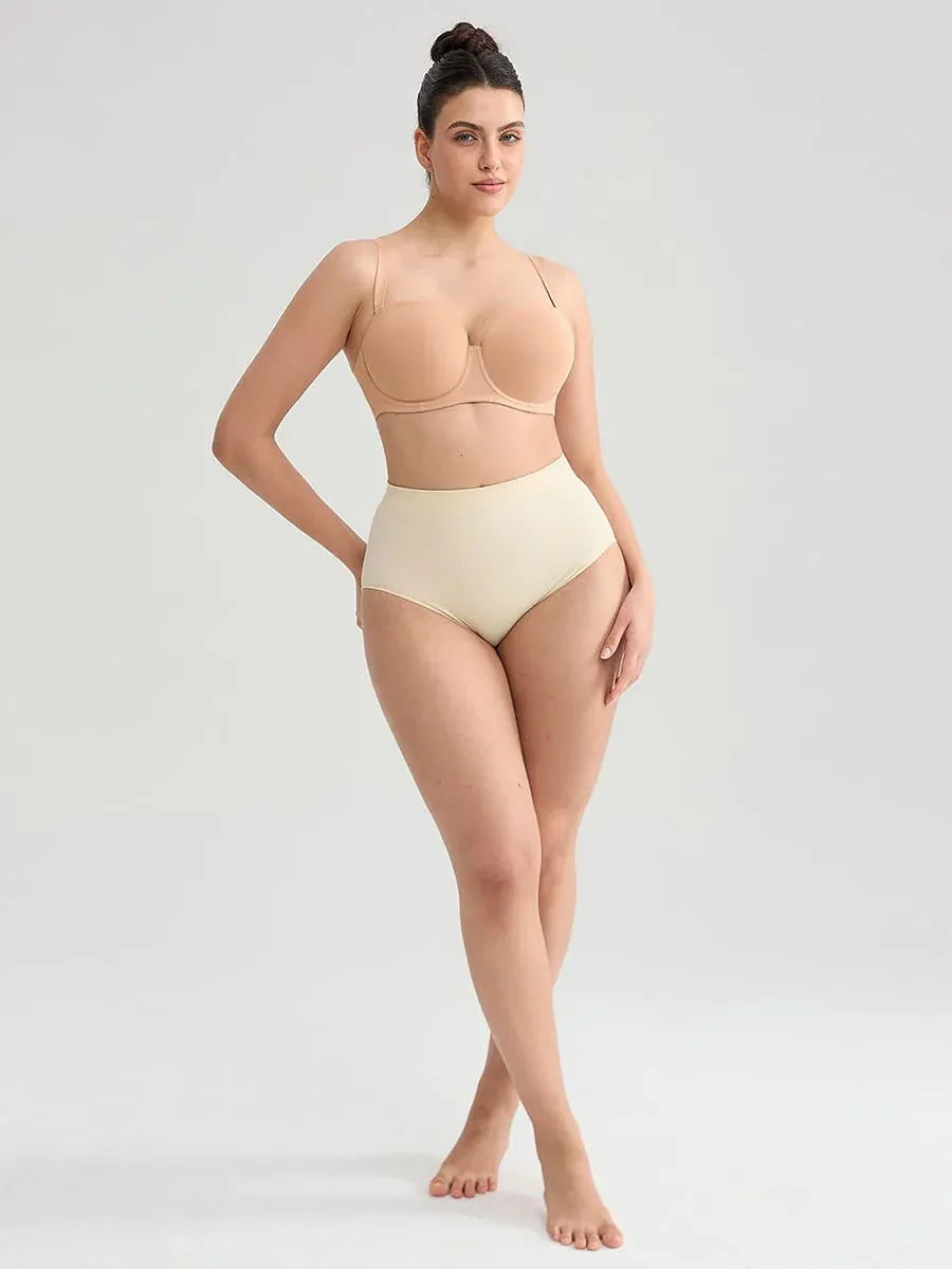 Push-Up Underwire Strapless Bra