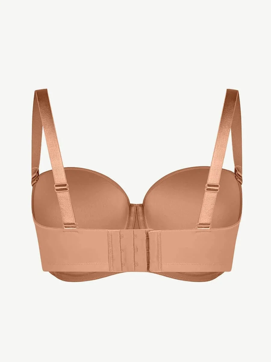 Push-Up Underwire Strapless Bra