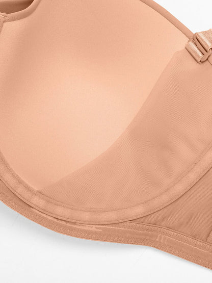 Push-Up Underwire Strapless Bra