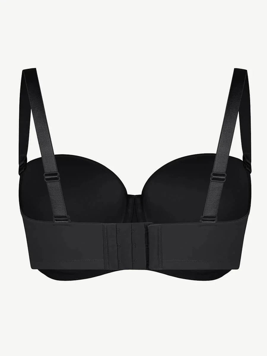Push-Up Underwire Strapless Bra
